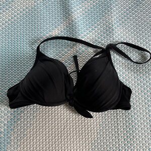 Victorias Secret Black Bikini Top 34B